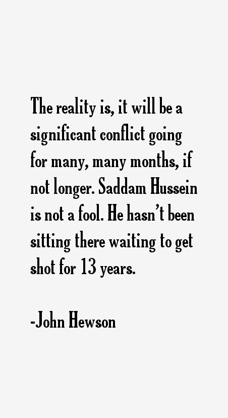 John Hewson Quotes