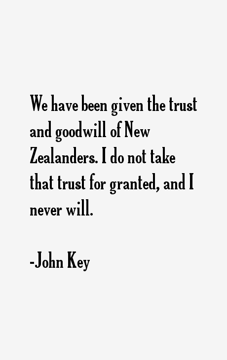 John Key Quotes