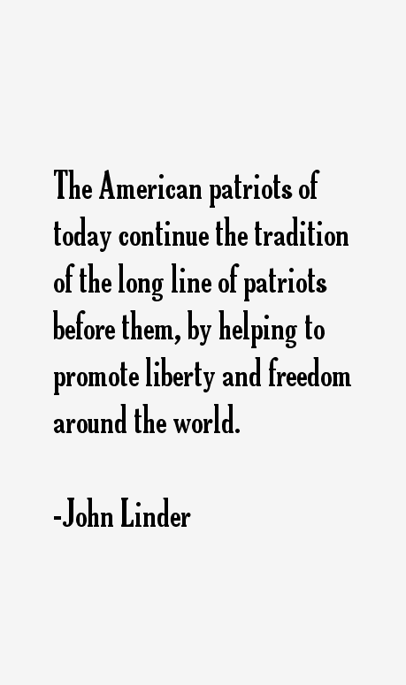 John Linder Quotes