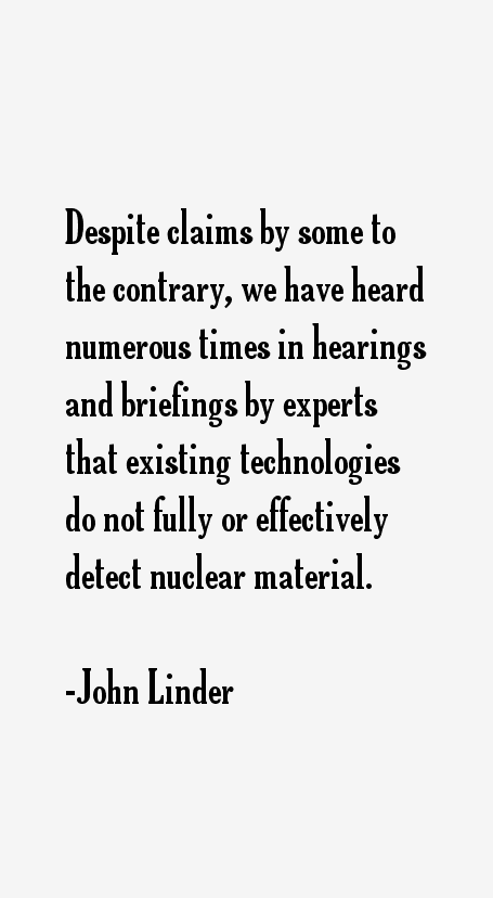 John Linder Quotes