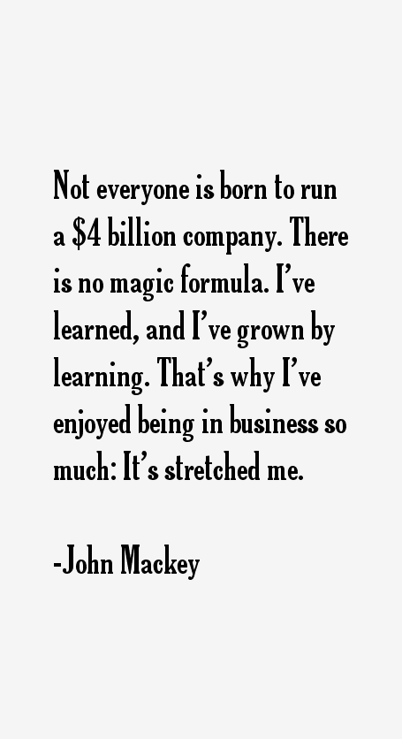 John Mackey Quotes