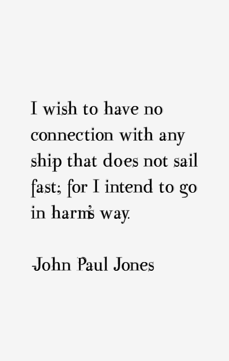 John Paul Jones Quotes