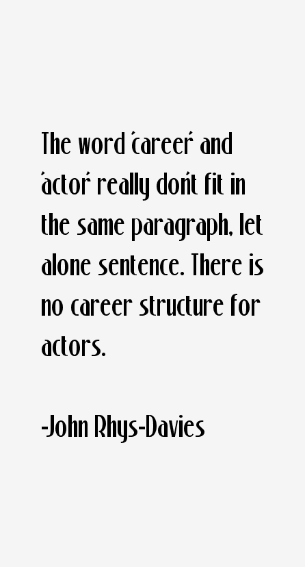 John Rhys-Davies Quotes