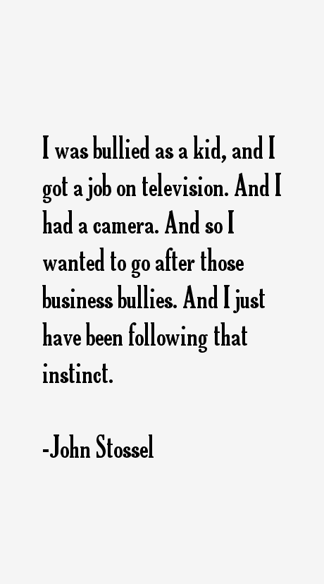 John Stossel Quotes