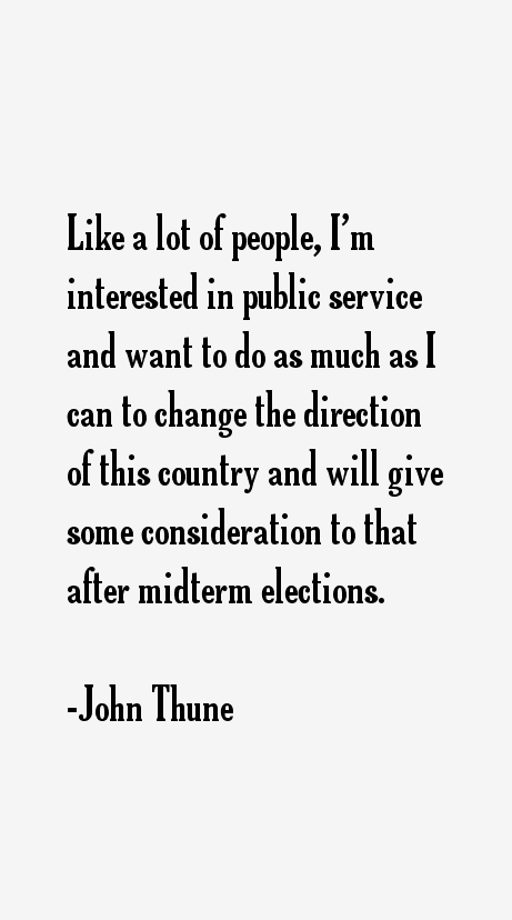 John Thune Quotes
