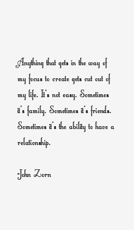 John Zorn Quotes