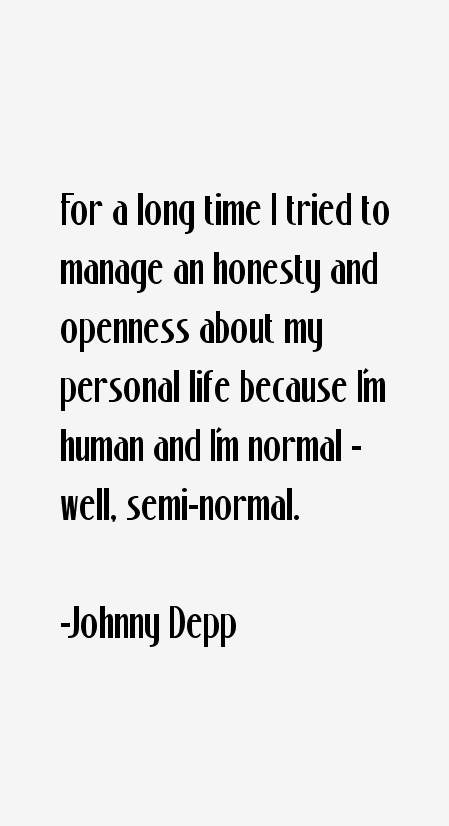Johnny Depp Quotes
