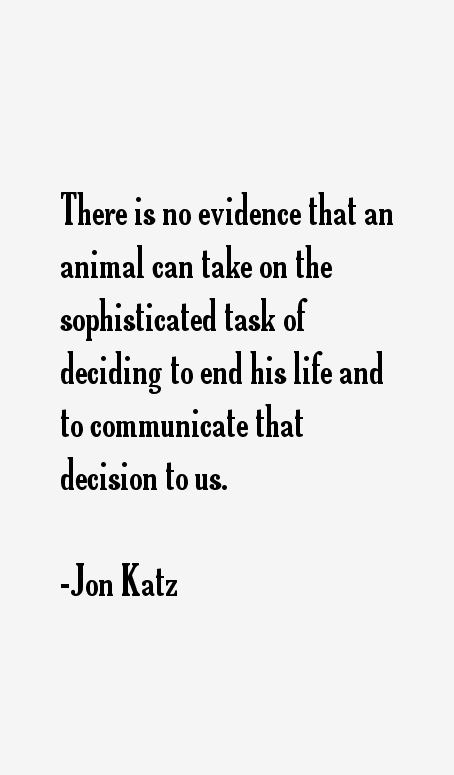 Jon Katz Quotes