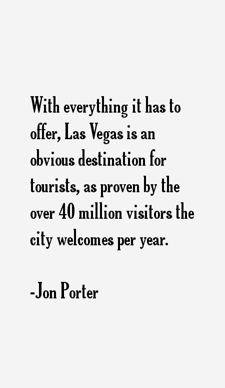 Jon Porter Quotes