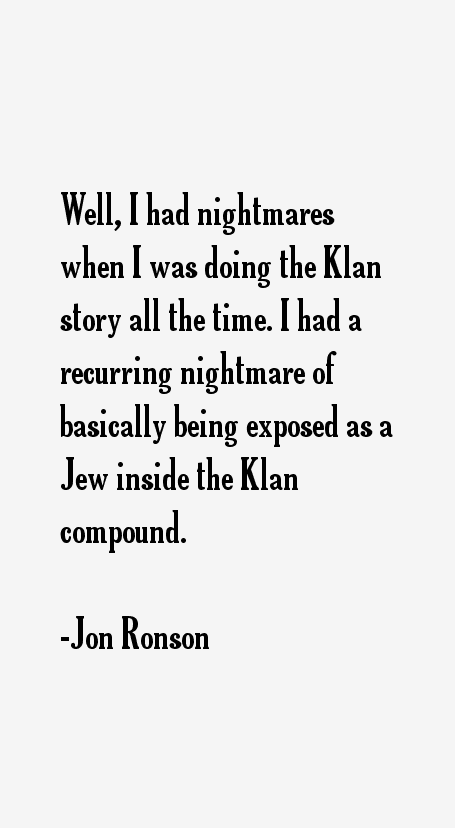 Jon Ronson Quotes