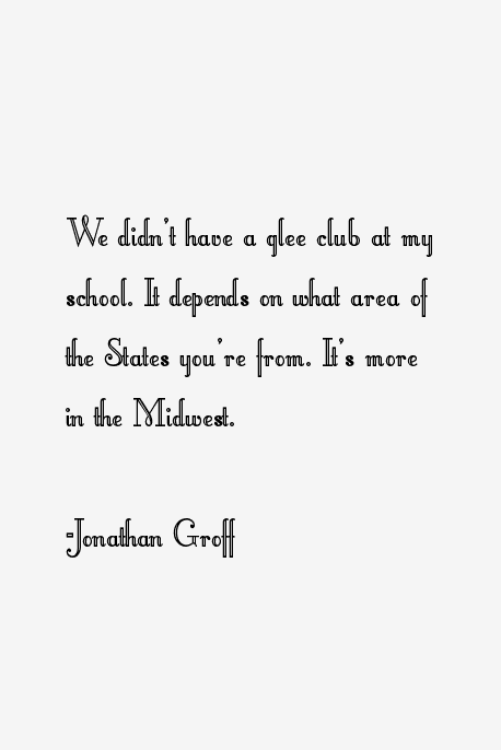 Jonathan Groff Quotes