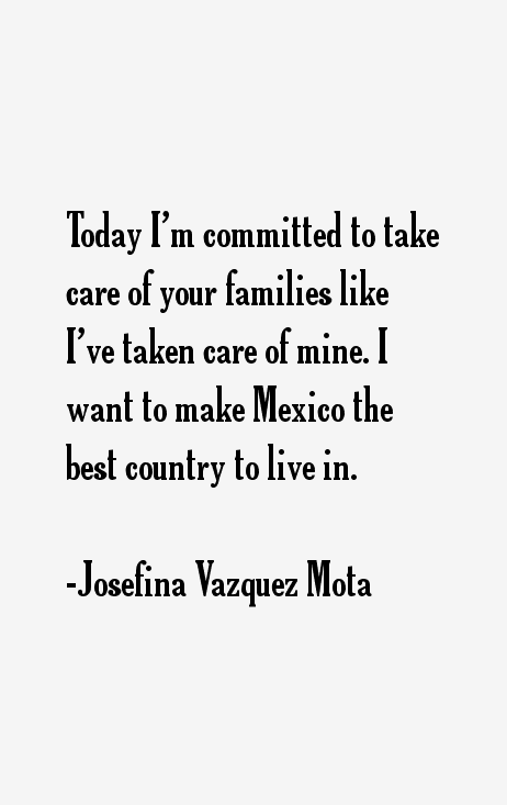 Josefina Vazquez Mota Quotes