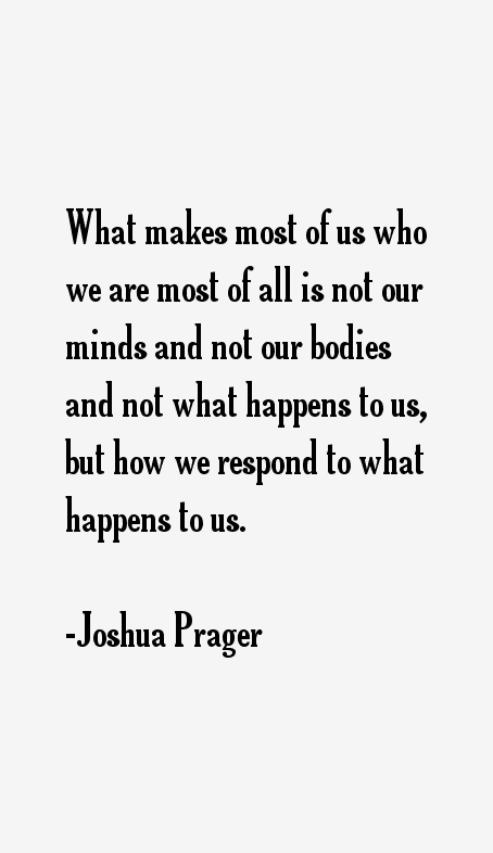 Joshua Prager Quotes