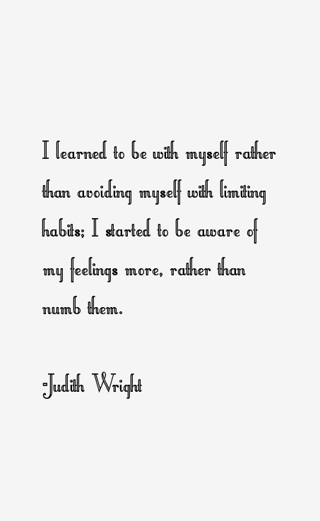 Judith Wright Quotes