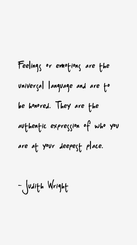 Judith Wright Quotes