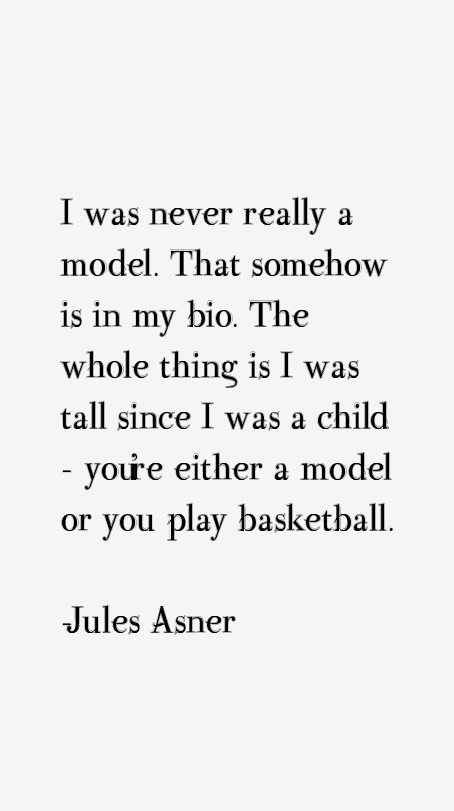 Jules Asner Quotes