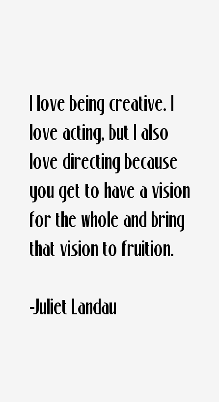 Juliet Landau Quotes
