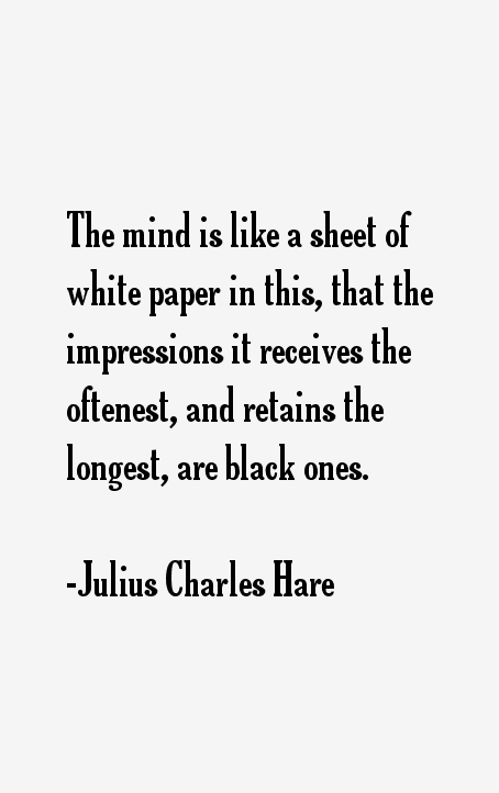 Julius Charles Hare Quotes