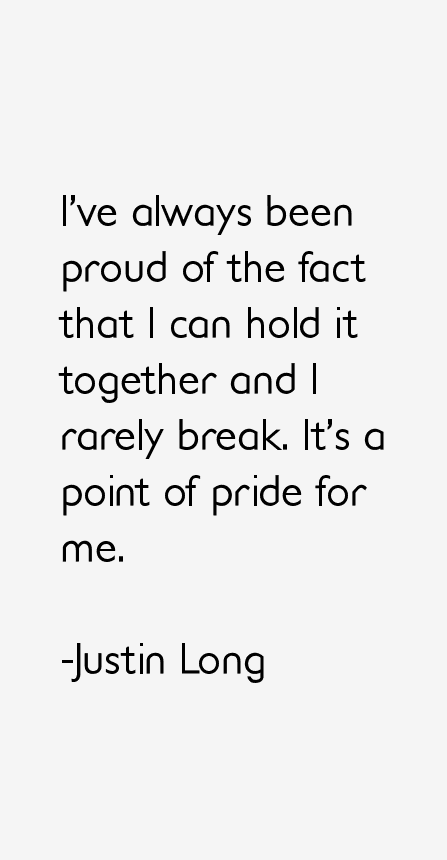 Justin Long Quotes