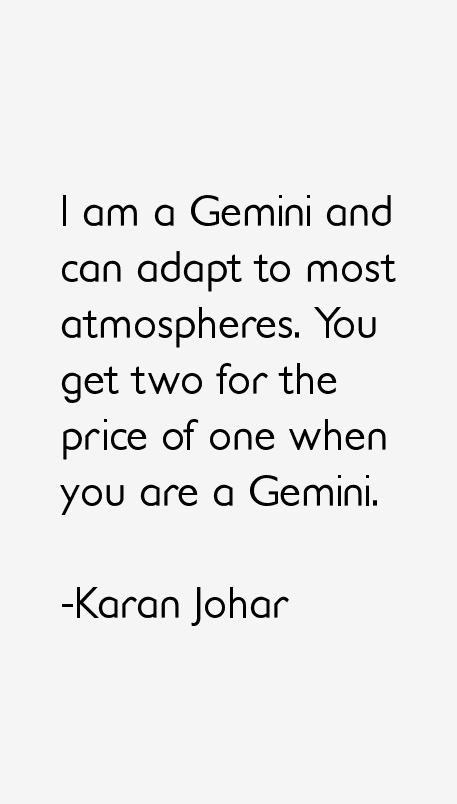 Karan Johar Quotes