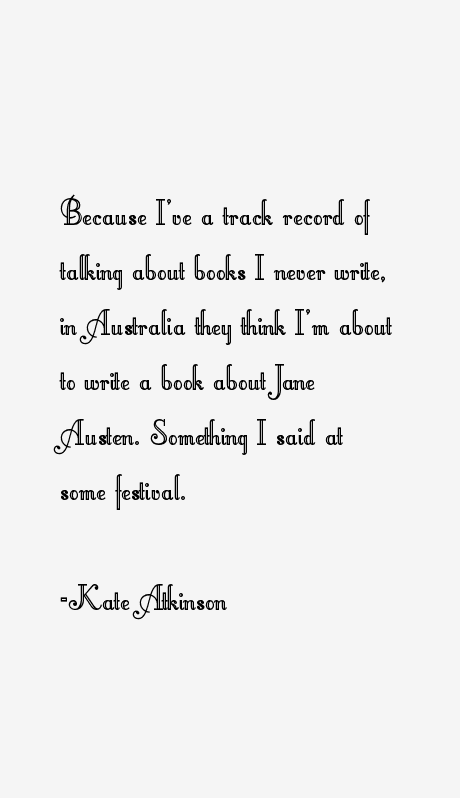 Kate Atkinson Quotes