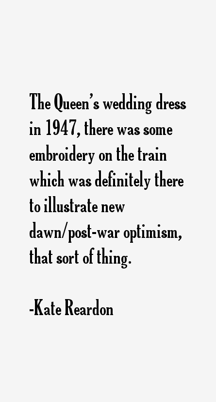 Kate Reardon Quotes
