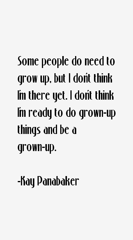 Kay Panabaker Quotes