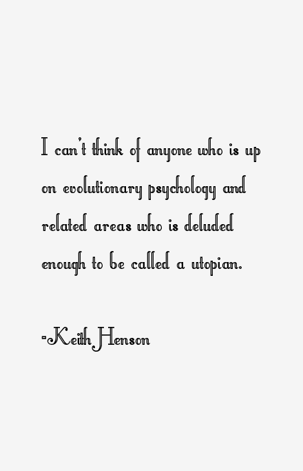 Keith Henson Quotes