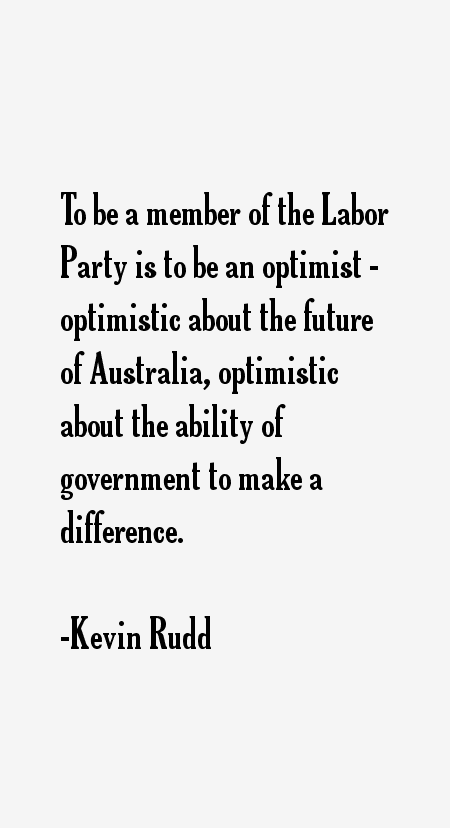 Kevin Rudd Quotes