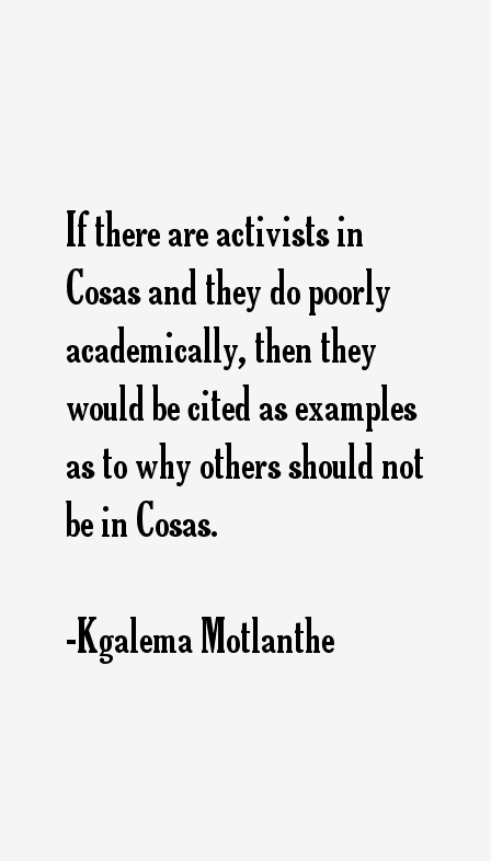 Kgalema Motlanthe Quotes