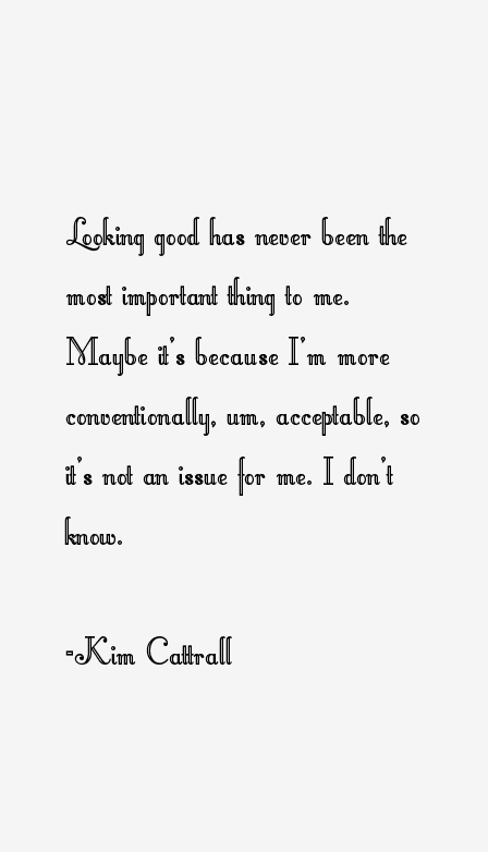 Kim Cattrall Quotes