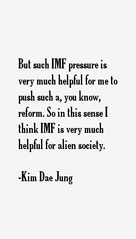Kim Dae Jung Quotes