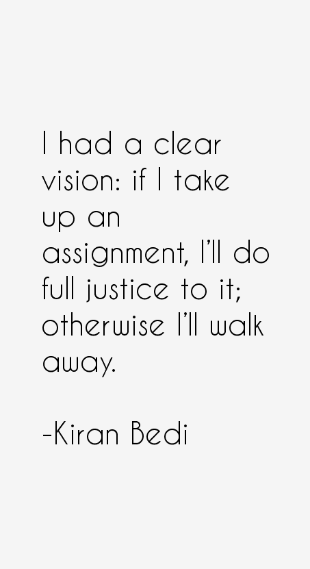 Kiran Bedi Quotes