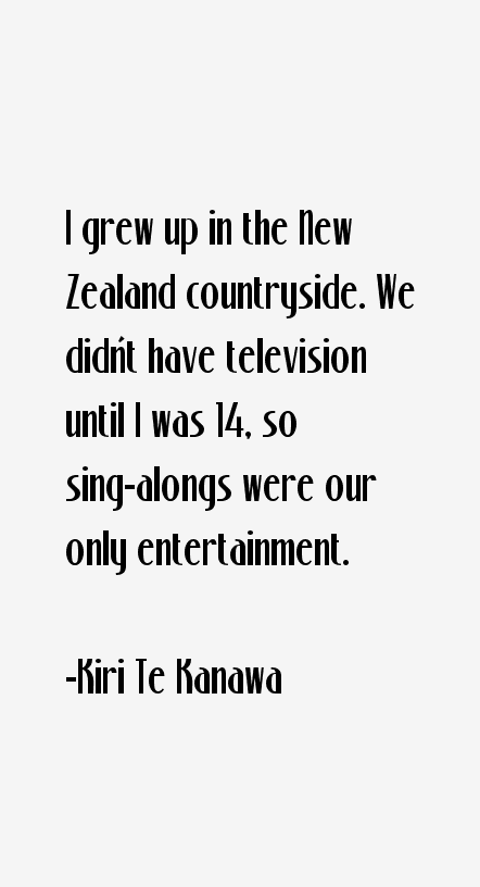 Kiri Te Kanawa Quotes
