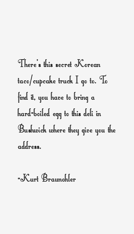Kurt Braunohler Quotes
