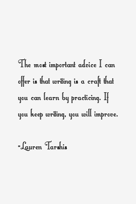 Lauren Tarshis Quotes