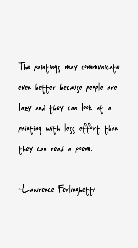 Lawrence Ferlinghetti Quotes