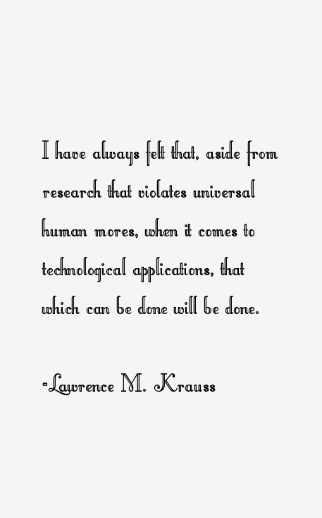 Lawrence M. Krauss Quotes