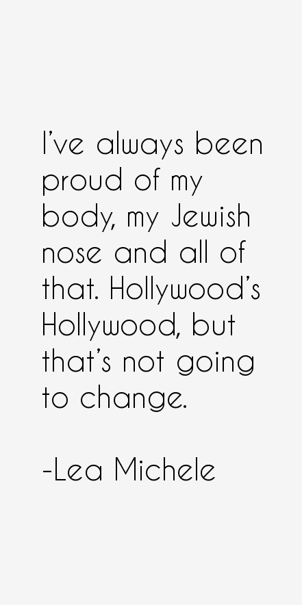 Lea Michele Quotes
