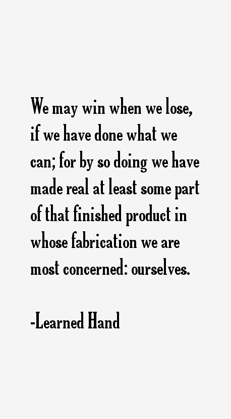 Learned Hand Quotes