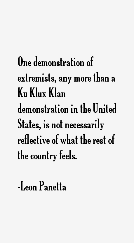 Leon Panetta Quotes
