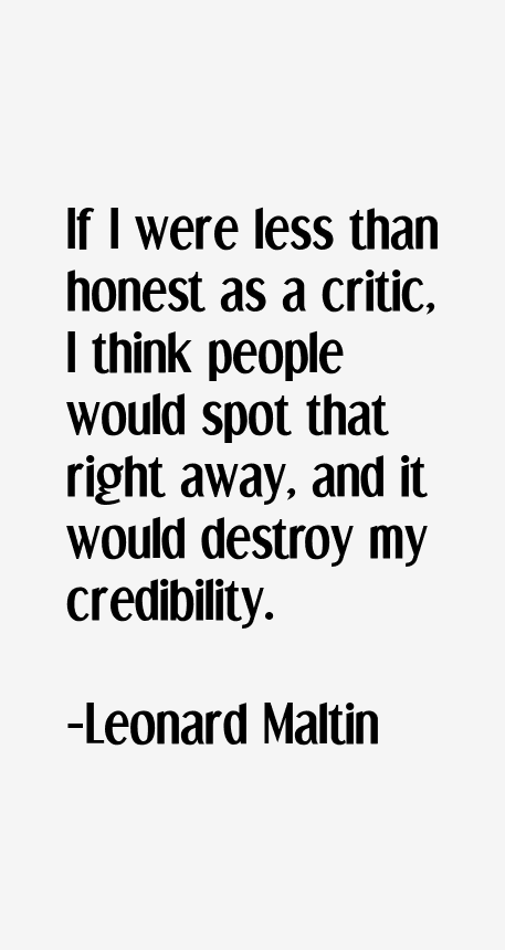 Leonard Maltin Quotes