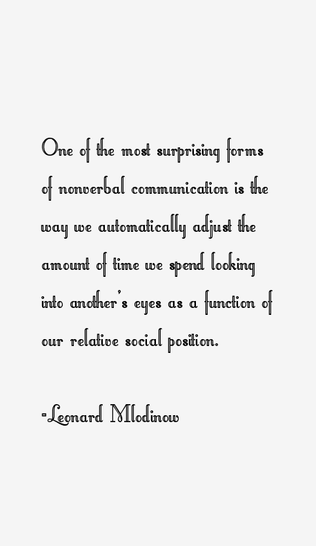 Leonard Mlodinow Quotes