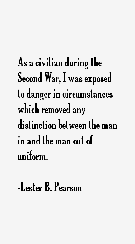 Lester B. Pearson Quotes