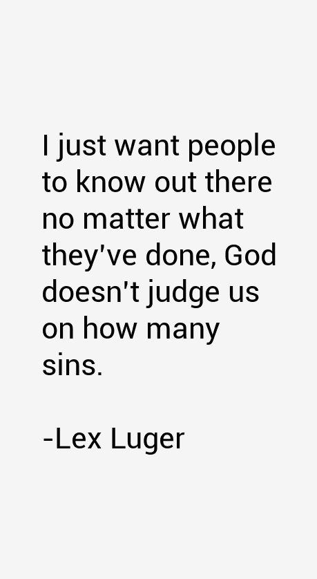 Lex Luger Quotes