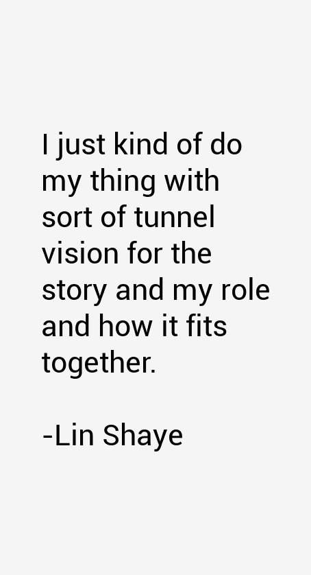 Lin Shaye Quotes