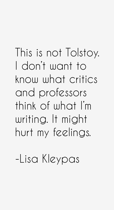 Lisa Kleypas Quotes