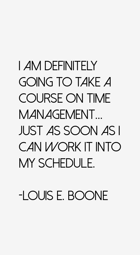 Louis E. Boone Quotes