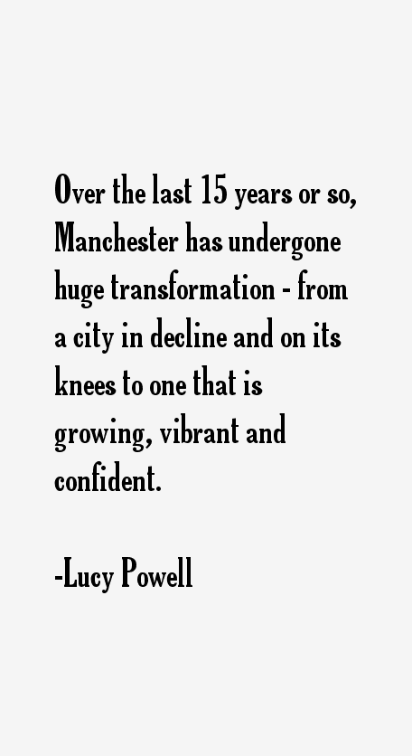 Lucy Powell Quotes