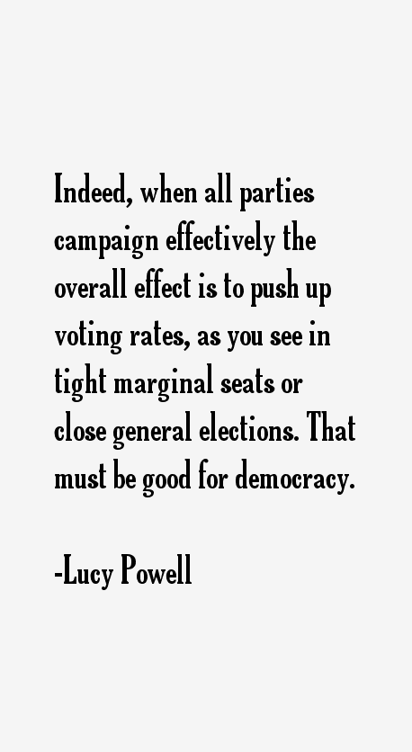 Lucy Powell Quotes